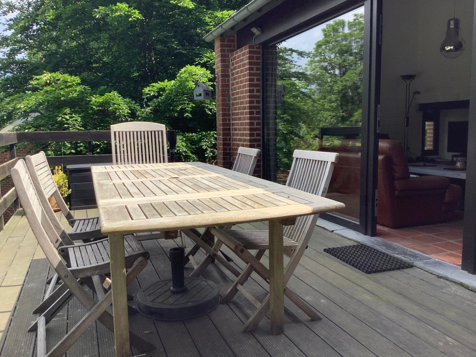 Gezellige Chalet Met Groot Zonneterras In Domaine Du Bonsoy - Vernieuwd In 2024 布莱蒙 外观 照片